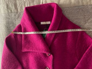 Chaqueta nueva lana color Buganvilia T.M/L