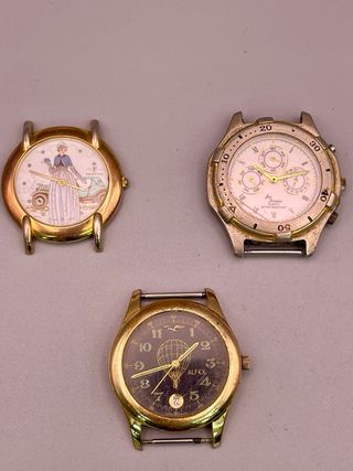 NO NEGOCIABLE Lote de relojes vintage de relojería