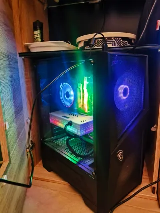 Torre ryzen 5, rx 580 8gb, 16gb-ram, 500gb ssd