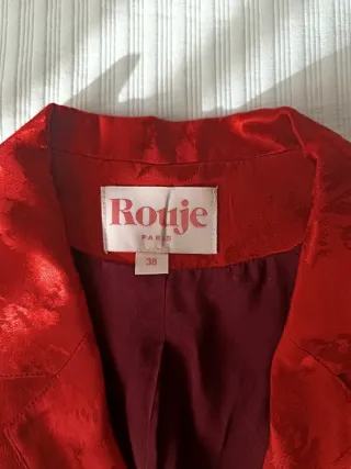 Nueva! Blusa Roja Rouje Edición Moulin Rouge Talla