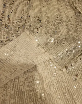 Blusa Stradivarius lentejuelas Talla L