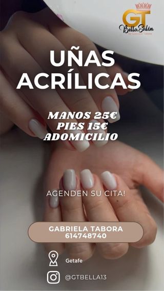 Uñas Acrílicas a Domicilio