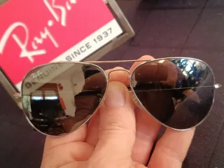 Gafas de sol Ray-Ban Aviator Plata