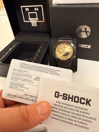 Casio G-Shock Rui Hachimura Edición Limitada