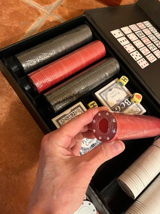 Juego de Poker 300 fichas completo