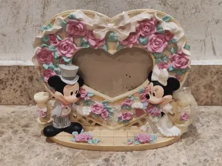 Marco Fotos Boda Mickey Minnie Corazón