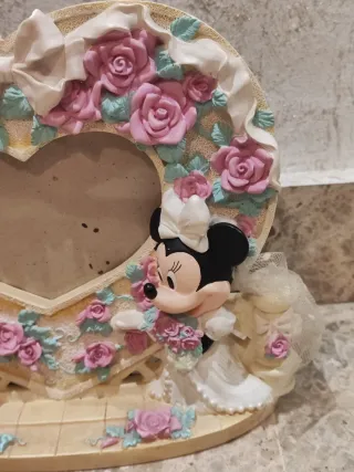 Marco Fotos Boda Mickey Minnie Corazón