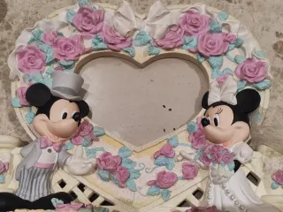 Marco Fotos Boda Mickey Minnie Corazón