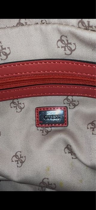 Bolso Guess Rojo Cadena