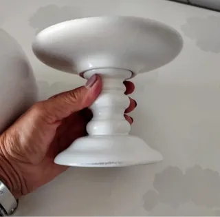 Alzatina torta con cupola e uccellino