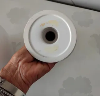 Alzatina torta con cupola e uccellino