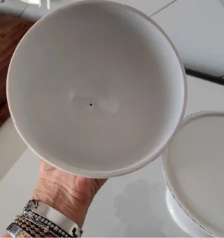 Alzatina torta con cupola e uccellino