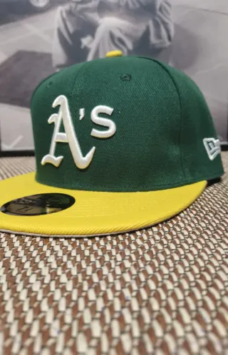 Gorra New Era 59Fifty A's Talla 7.1/4