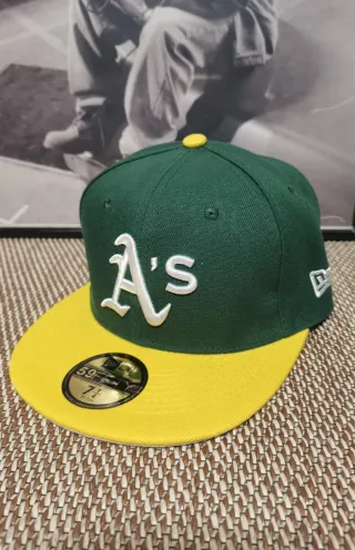 Gorra New Era 59Fifty A's Talla 7.1/4
