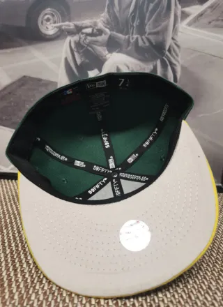 Gorra New Era 59Fifty A's Talla 7.1/4