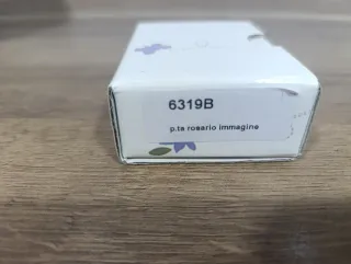 Rosario Cuentas Cristal Multicolor y Plata