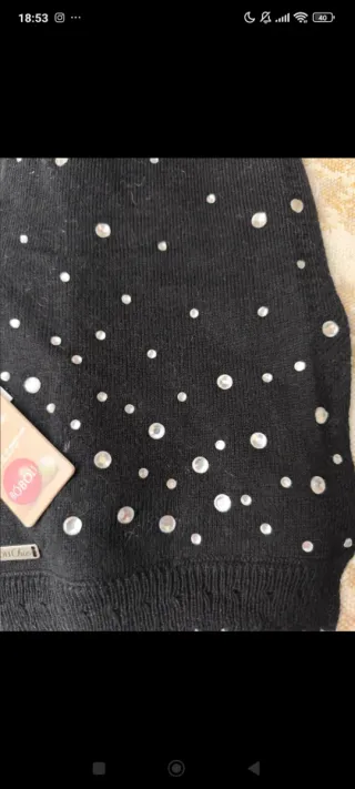 Bufanda niña Boboli con pedrería