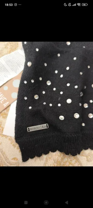 Bufanda niña Boboli con pedrería