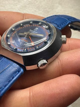 Orologio Sorna Watch Alarm Vintage Swiss Made