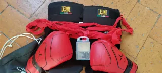 Guantoni e fasce Leone Rossi paradenti e parastinc