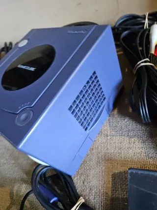 Nintendo GameCube Roxo + Mortal Kombat