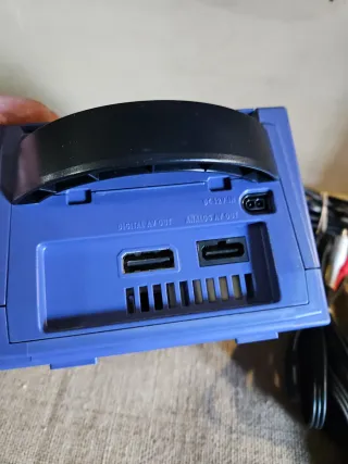 Nintendo GameCube Roxo + Mortal Kombat