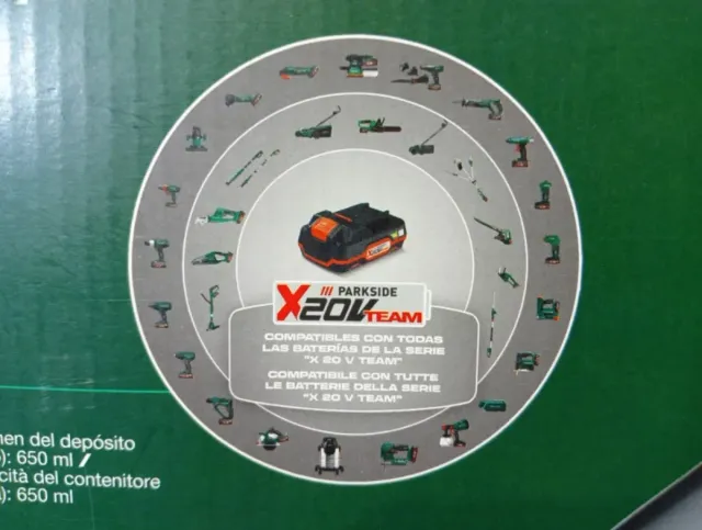 Aspiradora PARKSIDE 20V Recargable