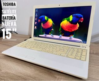 Portatile Toshiba Bianco IMPECCABILE, Batteria Nuova