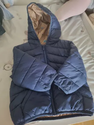 Abrigo bebé 18 meses azul