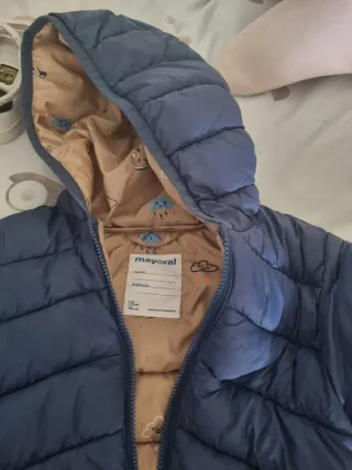 Abrigo bebé 18 meses azul