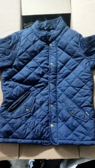 Cazadora Joluvi m azul acolchada,