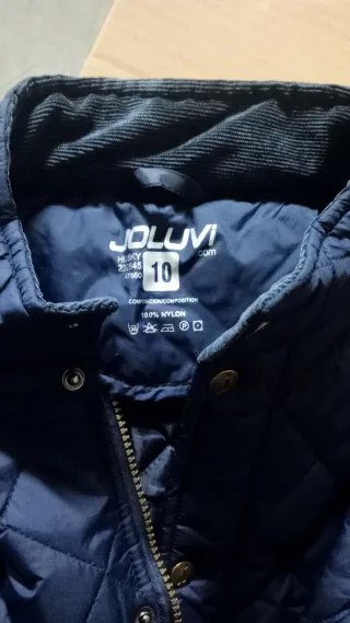 Cazadora Joluvi m azul acolchada,