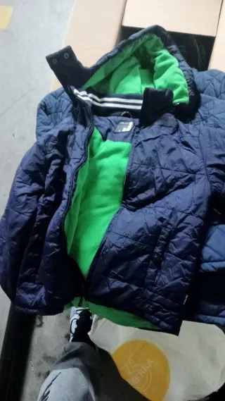 Cazadora Joluvi m azul acolchada,