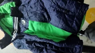 Cazadora Joluvi m azul acolchada,