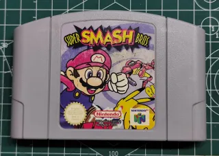 Cartuccia del gioco Super Smash Bros. per N64