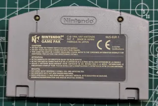 Cartuccia del gioco Super Smash Bros. per N64