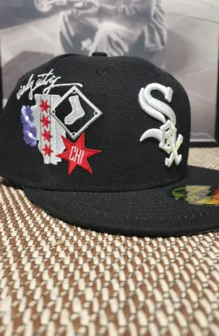 Gorra New Era 59Fifty Negra Talla 7.1/4