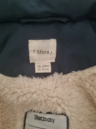 Abrigo bebé Sfera 18 meses