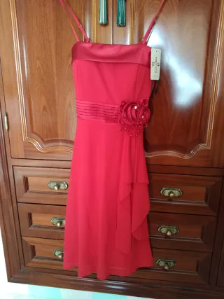 Vestido de fiesta rojo