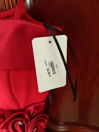 Vestido de fiesta rojo