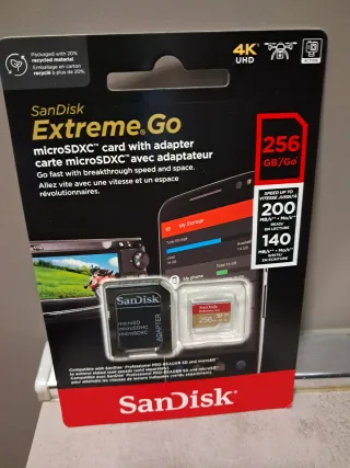 Scheda sd Scandisk EXTREME GO