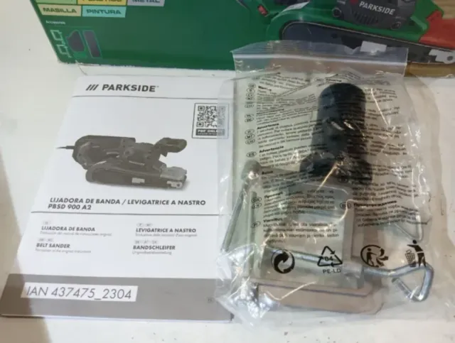 900W Lijadora Banda PARKSIDE
