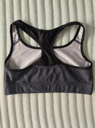 Sujetador deportivo Crivit gris