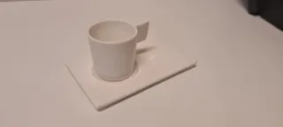 Set caffè 6 pezzi in porcellana