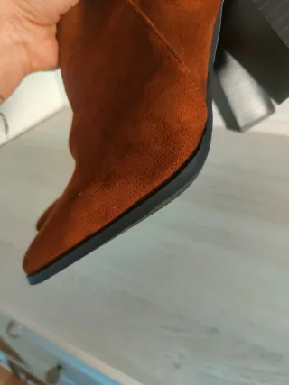Botines marrones tacón nuevos