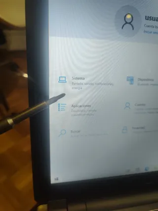 Portátil Acer V5 Negro