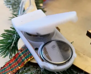 Ghirlanda Natalizia 33 cm con luci