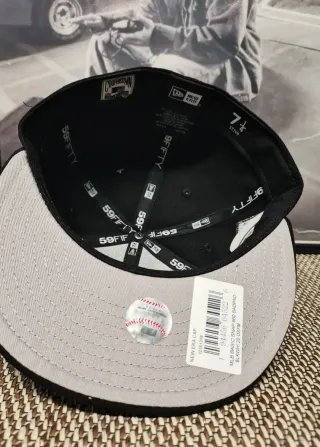 Gorra New Era 59Fifty Negra Talla 7.1/4