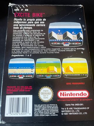 Excite Bike para NES - Nintendo