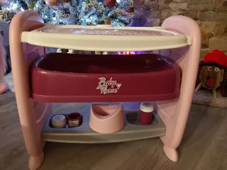 Vaschetta e fasciatoio Baby Nurse per bambole